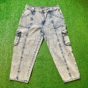 Wild Fable Black Wash Cropped Jeans